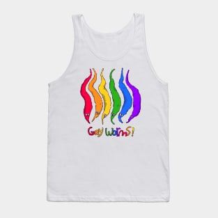 Gay Worms! Tank Top